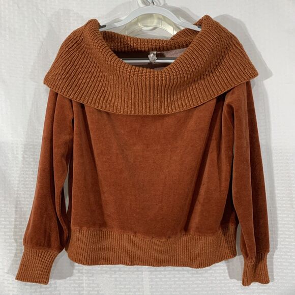 Anthropologie Daily Practice Off Shoulder Sweater Sweatshirt Womens S - Picture 7 of 8